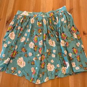 Small Floral Skirt